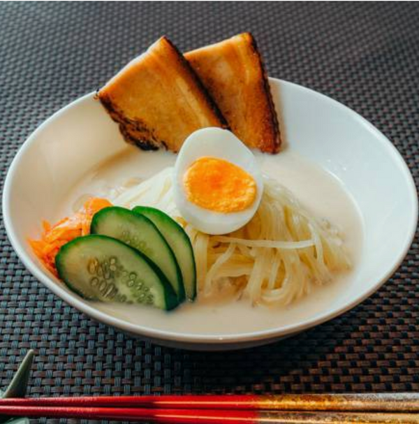 ヘルシー豆乳スープの盛岡冷麺